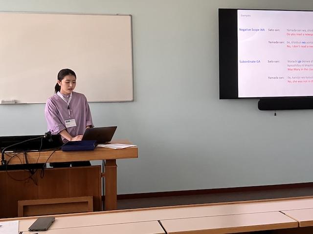 卒業生、高草木美佑さんが国際学会(EuroSLA)で論文を発表しました