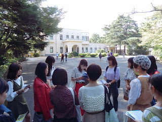 事前学習の発表風景。