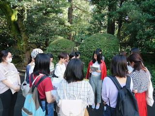 事前学習の発表風景。