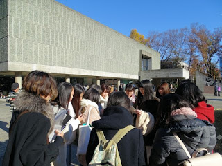 事前学習の発表風景