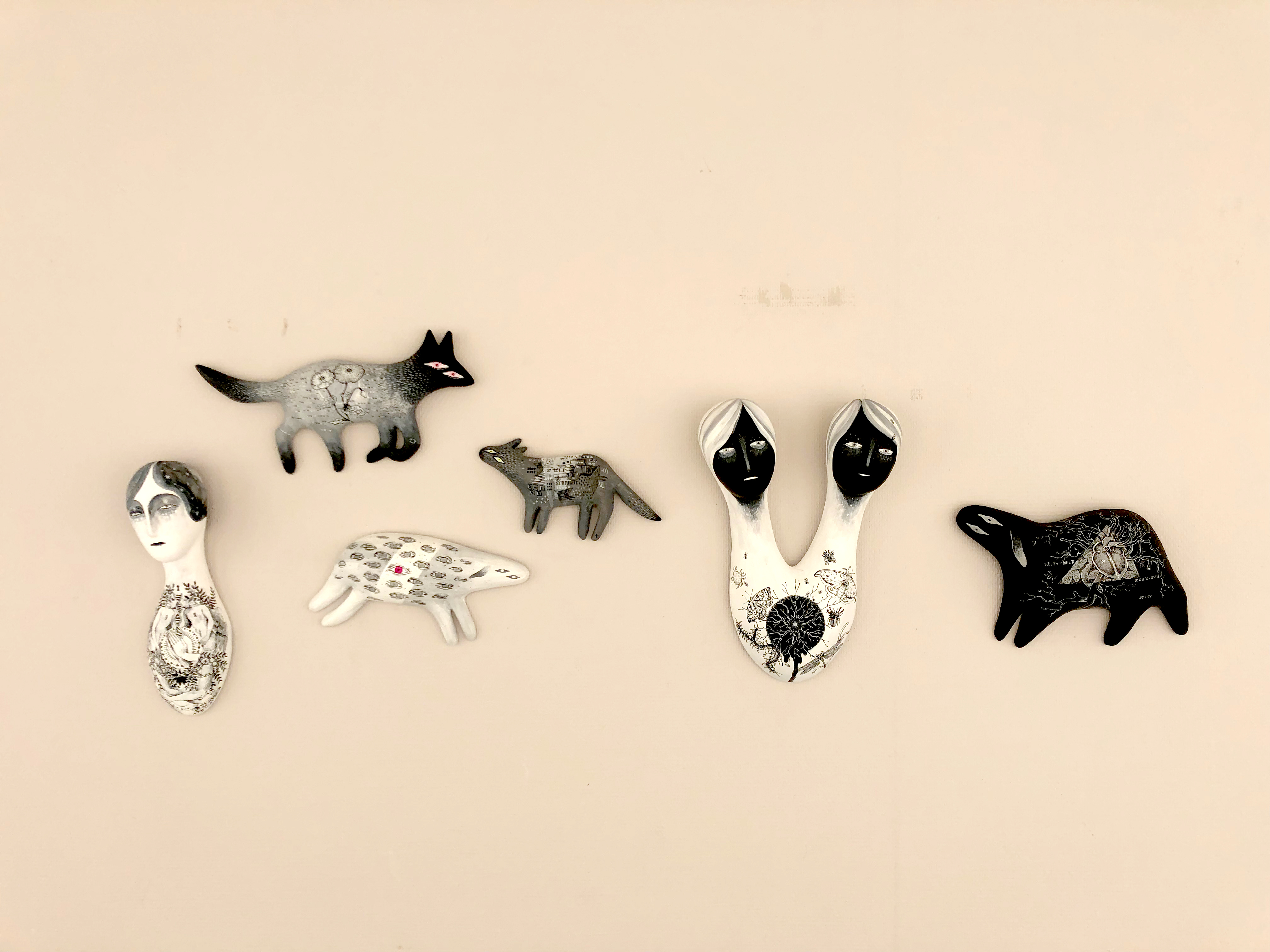 「大学院制作展　山田千里一人展」〜不安な生物〜