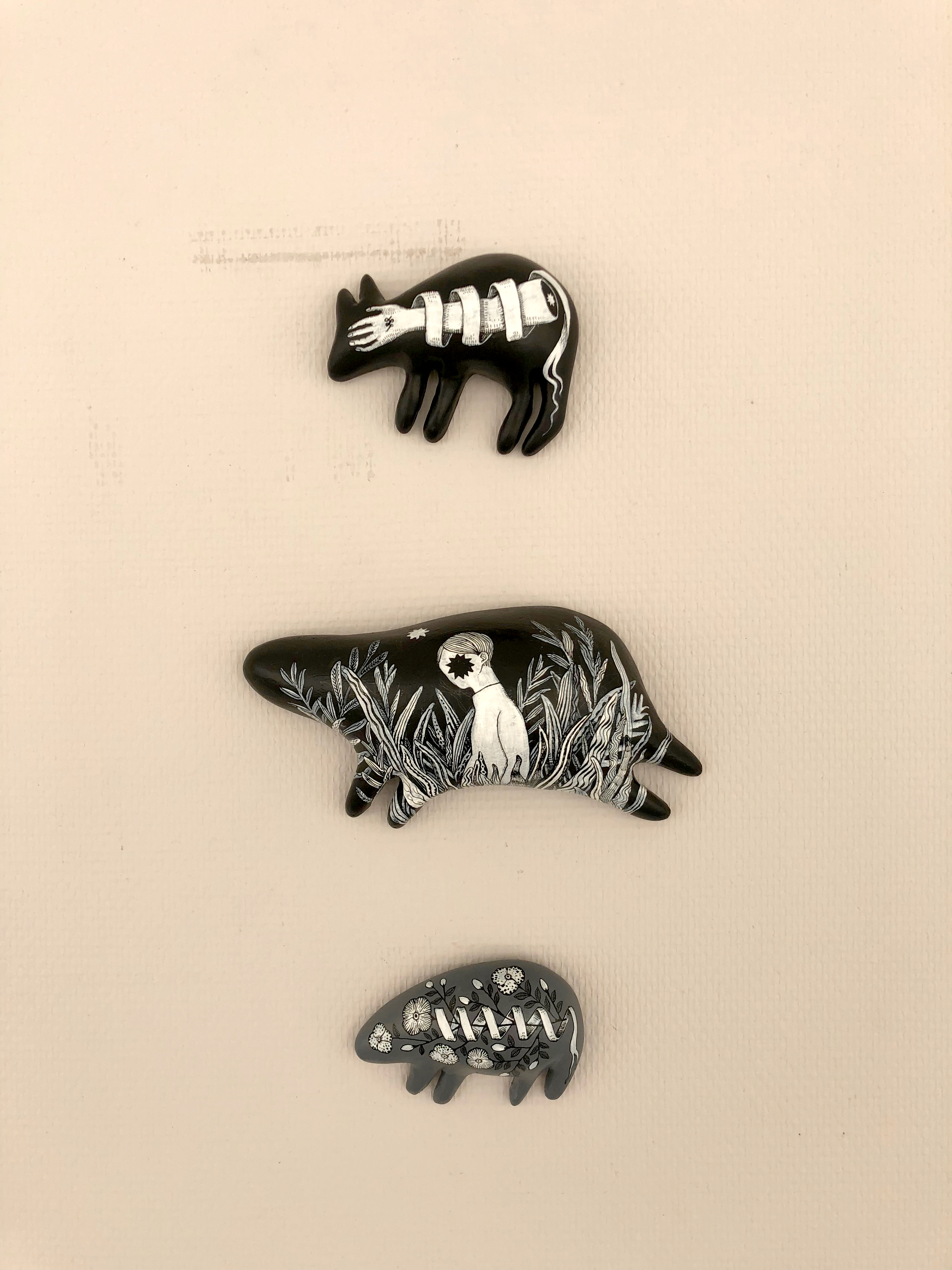 「大学院制作展　山田千里一人展」〜不安な生物〜