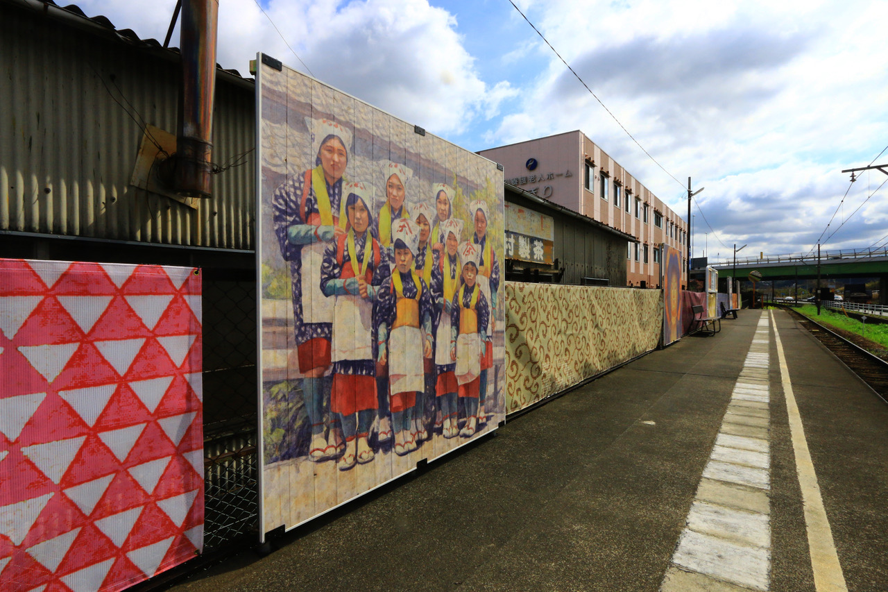UNMANNED　無人駅の芸術祭／大井川