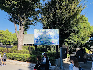 午前中は企画展「モネ　睡蓮のとき」を見学