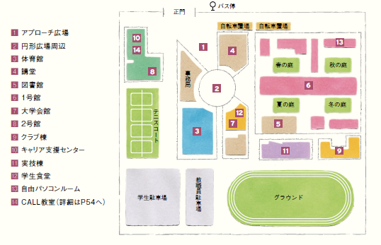 キャンパスマップ２０１９