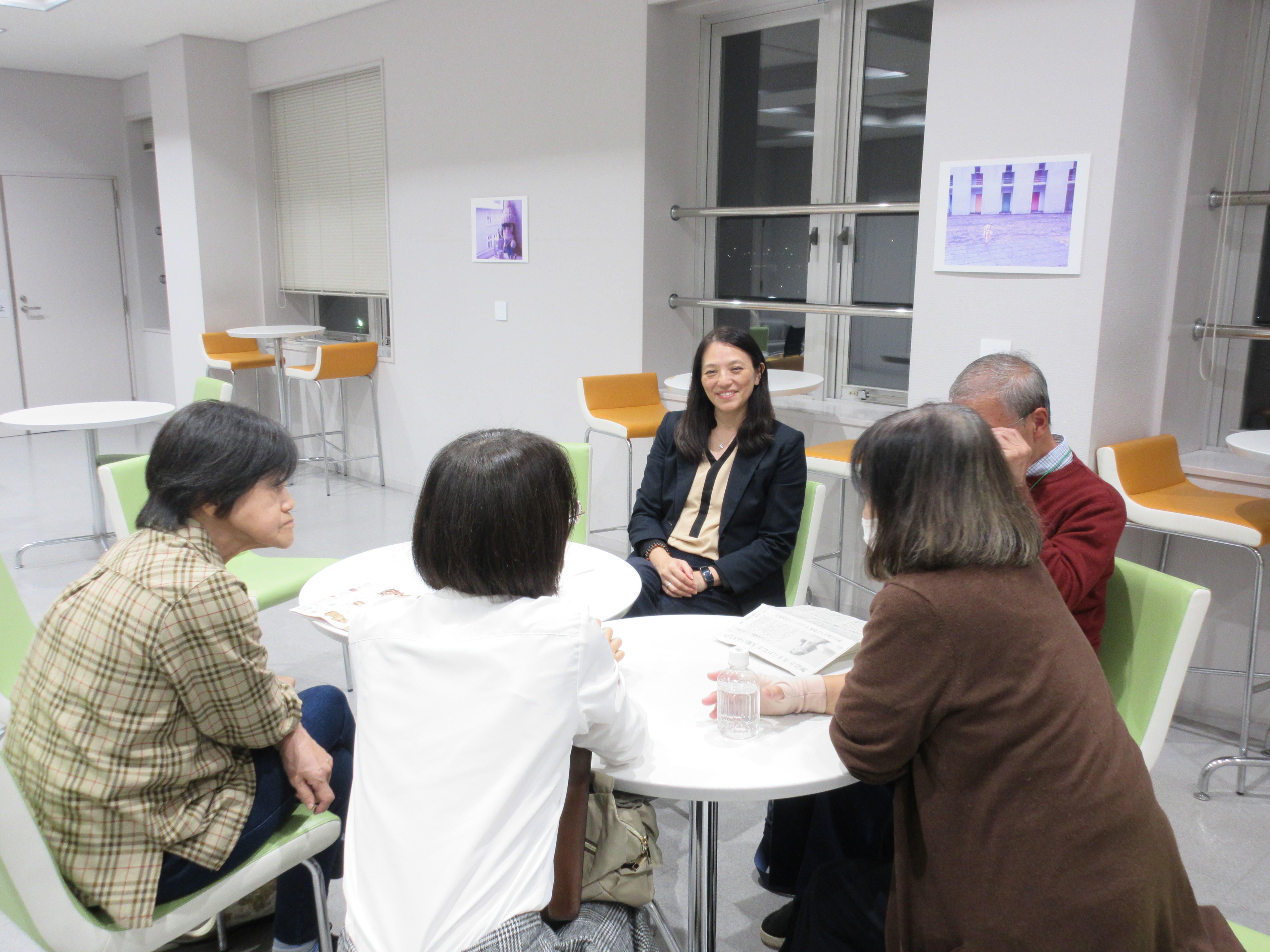 令和6年度第Ⅱ期グローバルかフェの様子