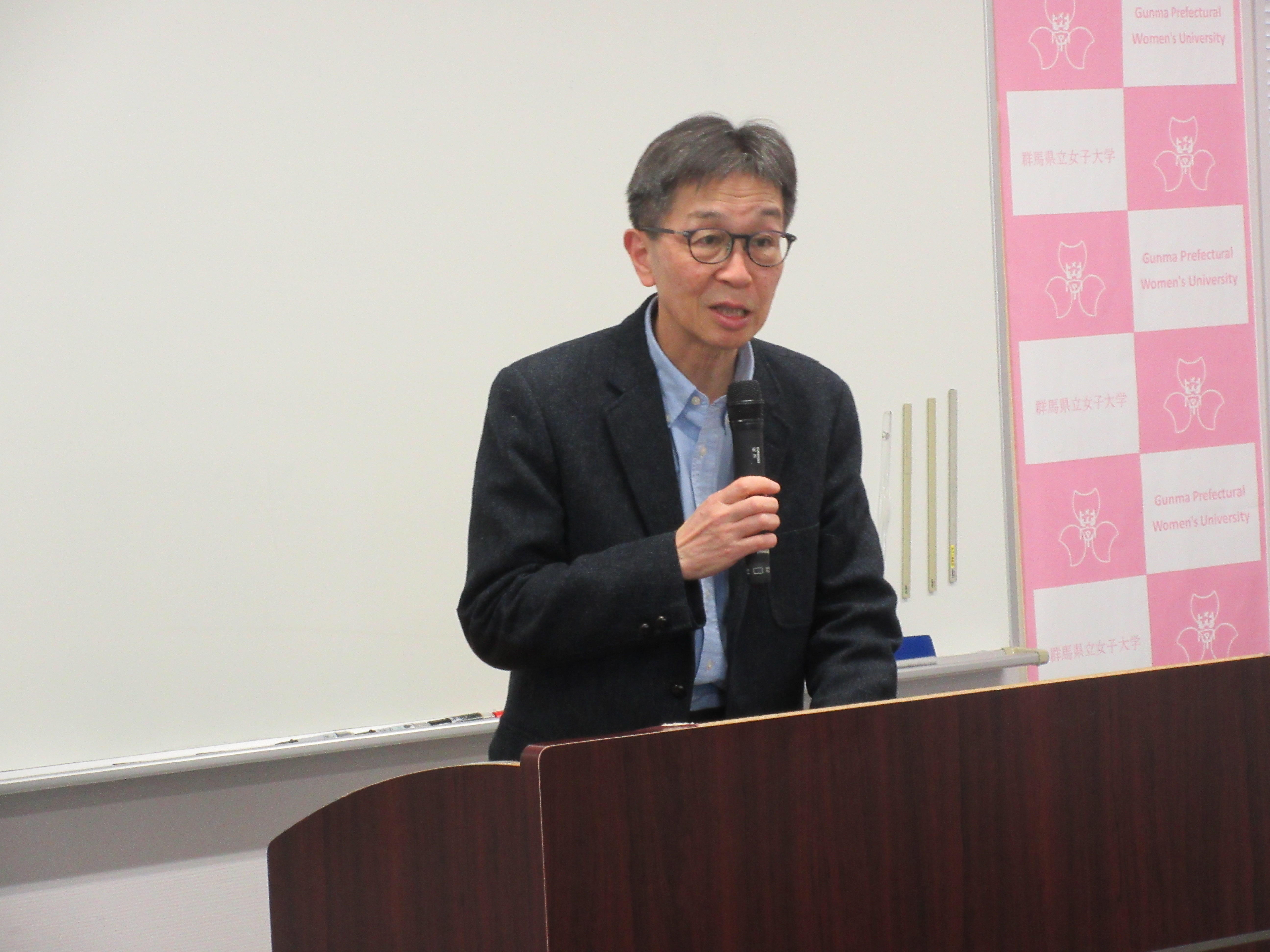 激励の言葉(塩澤寛樹学長)