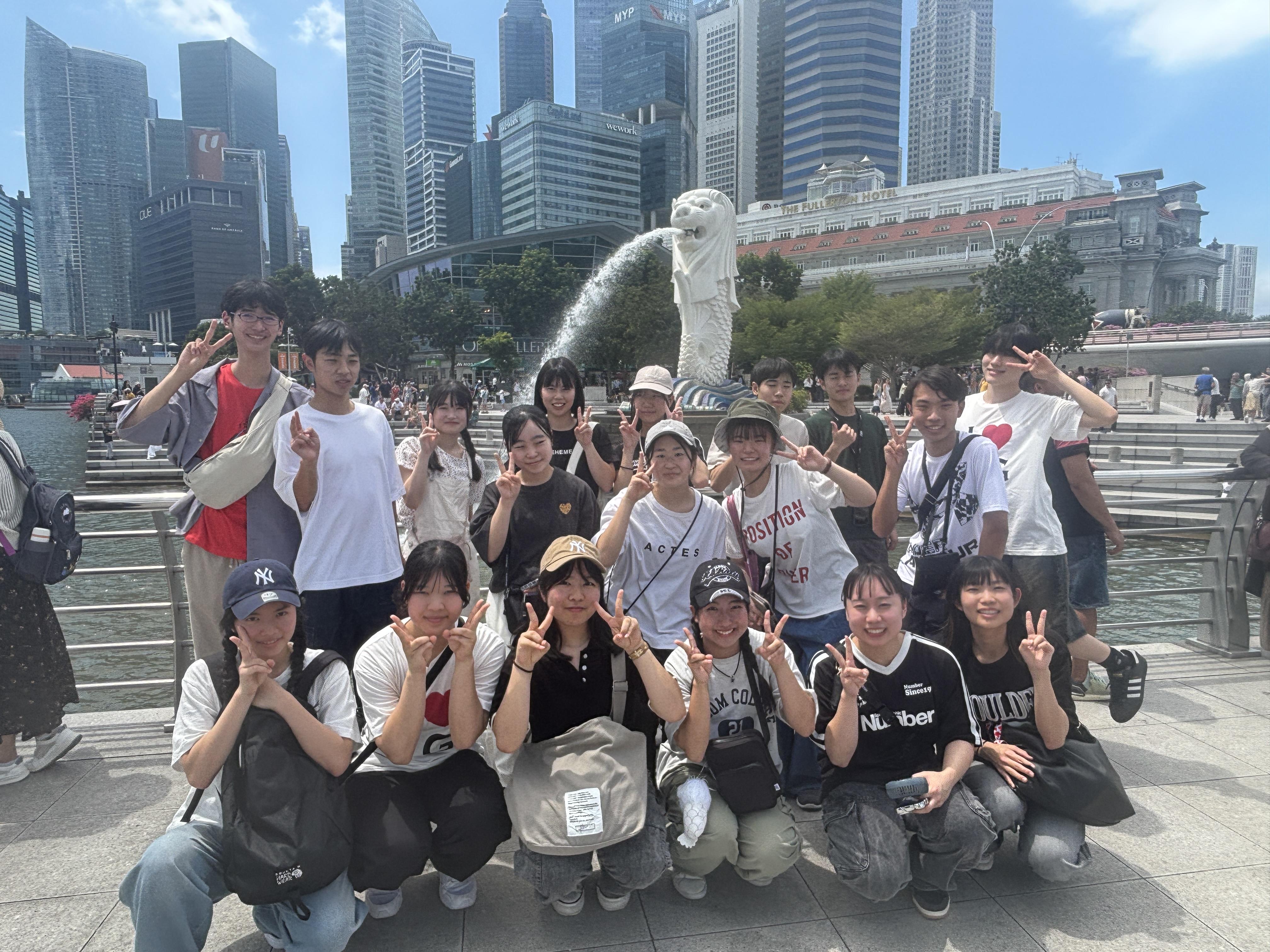 マーライオン公園(シンガポール)