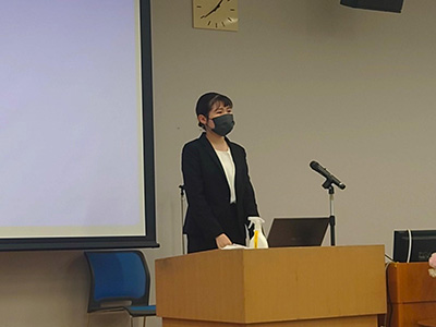 群馬県立女子大学国語国文学会での発表