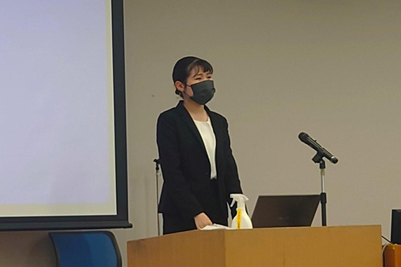 群馬県立女子大学国語国文学会での発表