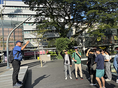 (4)クアラルンプール市内を視察しました