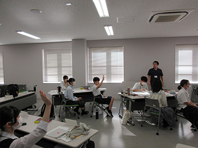 プレゼンテーションと質疑応答の様子
