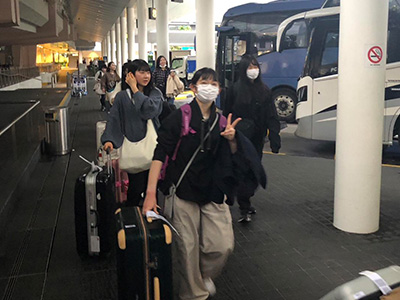 (4)シンガポールに到着しました!