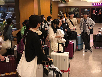 (4)シンガポールに到着しました!