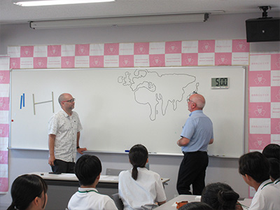 Get-to-Know Activity(David Sakai研究員、Dermot McSweeney研究員)